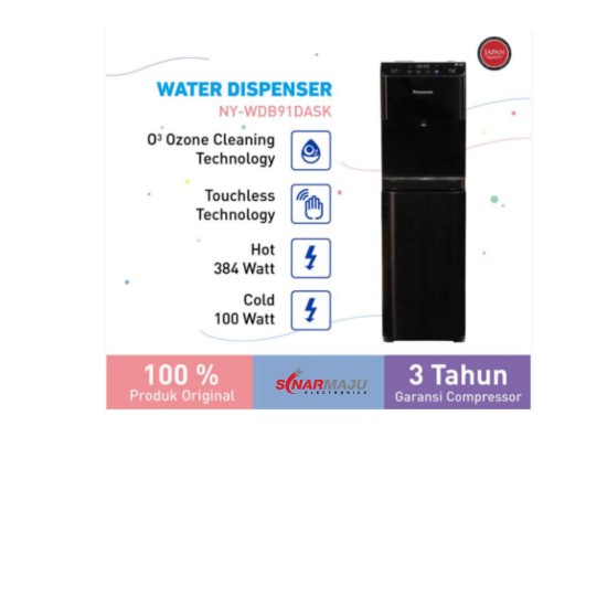 Water Dispenser Panasonic Galon Bawah Ny Wdb Dask